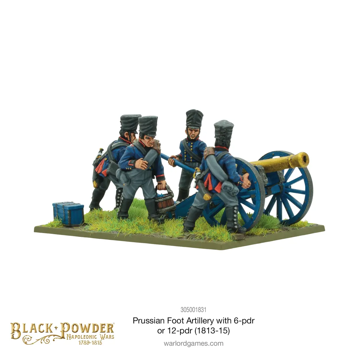 Napoleonic Prussian Foot Artillery With 6- Or 12-Pdr (1813-15) 1