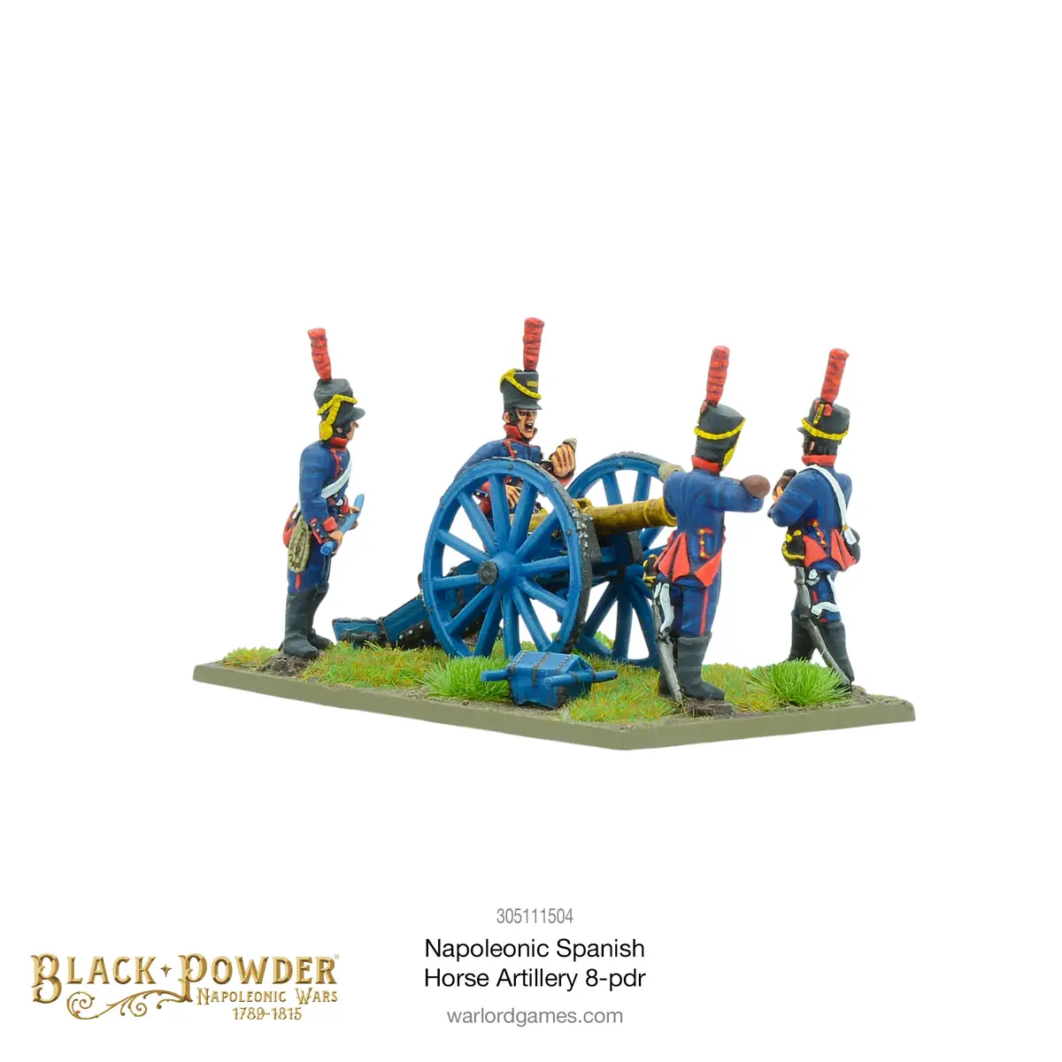 Napoleonic Spanish Horse Artillery With 8-Pdr 1