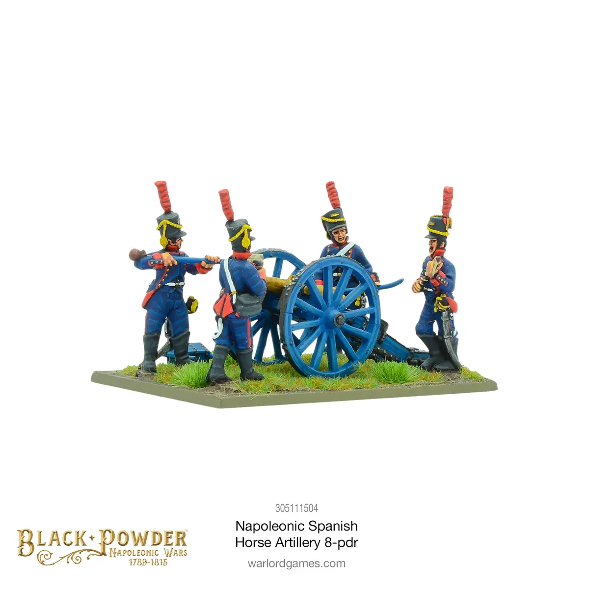 Napoleonic Spanish Horse Artillery With 8-Pdr 2