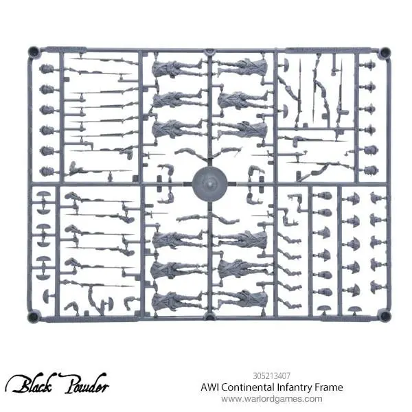 Awi Continental Infantry Sprue 1
