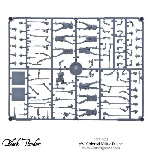 Awi Colonial Militia Sprue 1