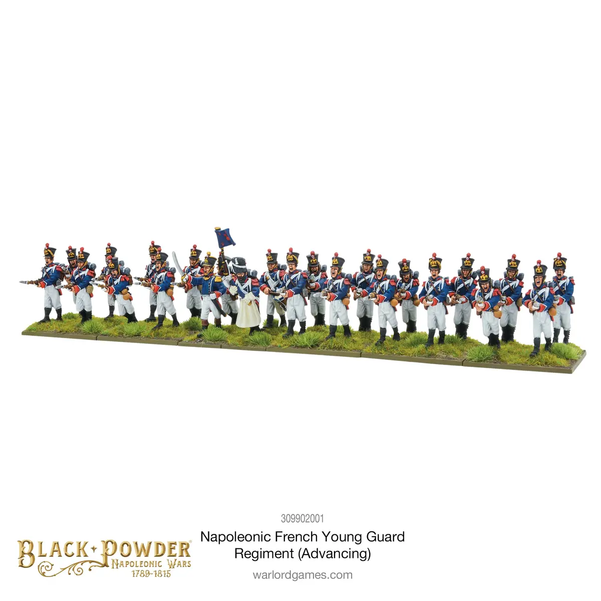 Napoleonic French Young Guard Regiment (Advancing) 1