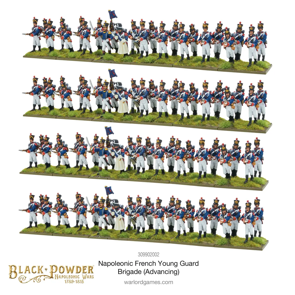 Napoleonic French Young Guard Brigade (Advancing) 1
