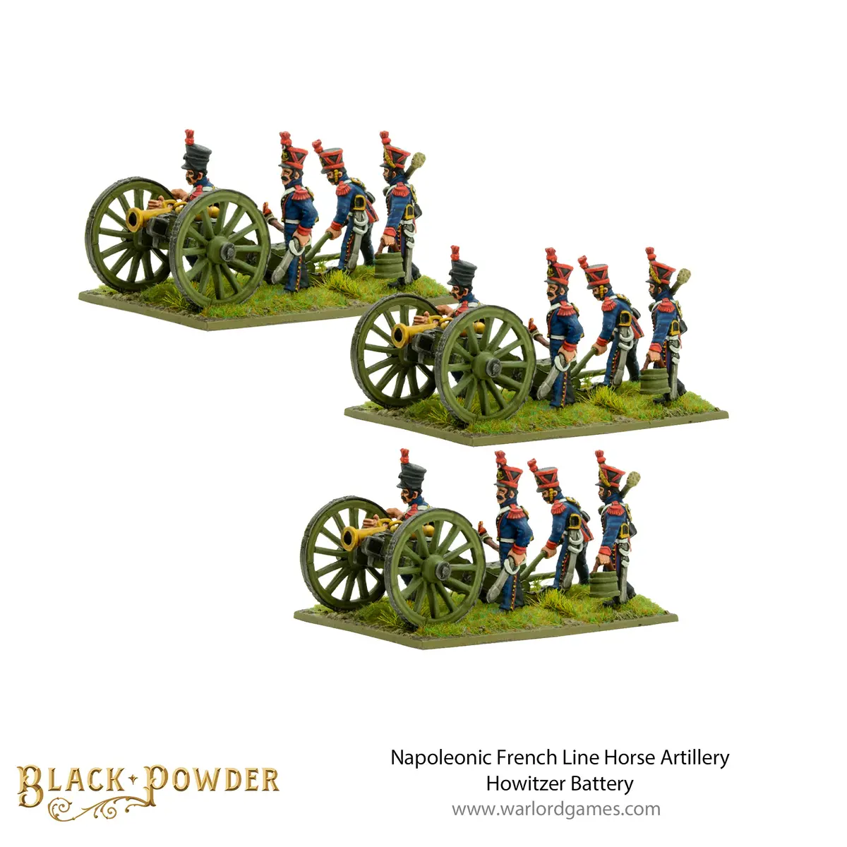 Napoleonic French Line Horse Artillery Howitzer Battery 1