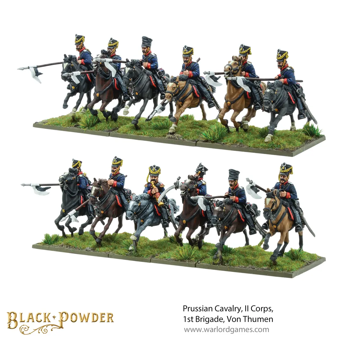 Prussian Cavalry, Ii Corps, 1St Brigade, Von Thumen 2