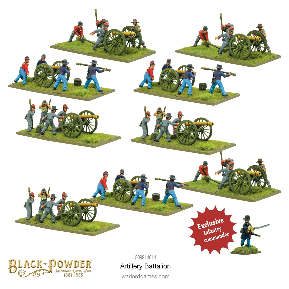 American Civil War Artillery Battalion 1