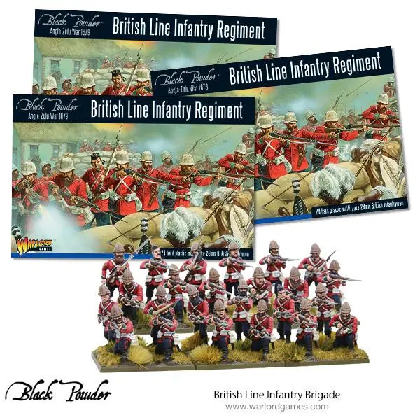 Zulu War: British Line Infantry Brigade 1