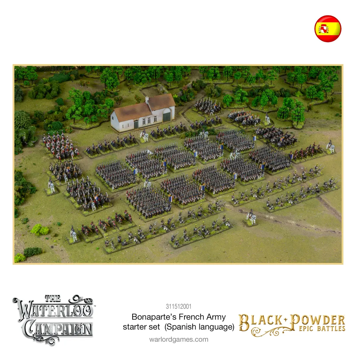Black Powder Epic Battles Waterloo - Bonaparte's French Army Starter Set (Spanish Language) 1