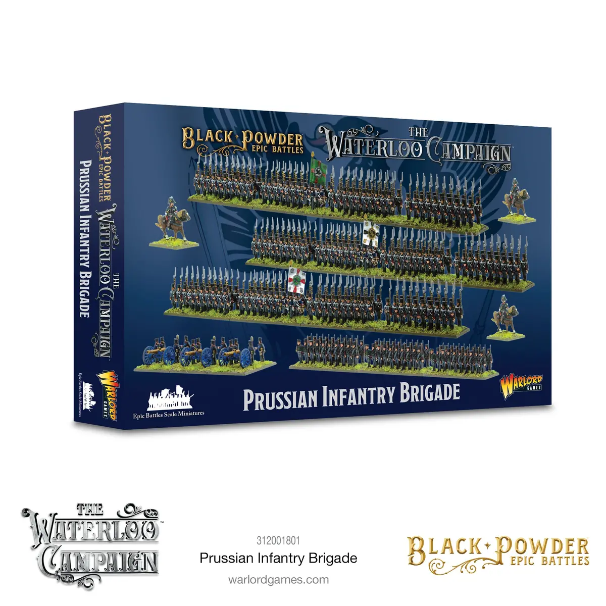 Black Powder Epic Battles - Waterloo: Prussian Infantry Brigade 1