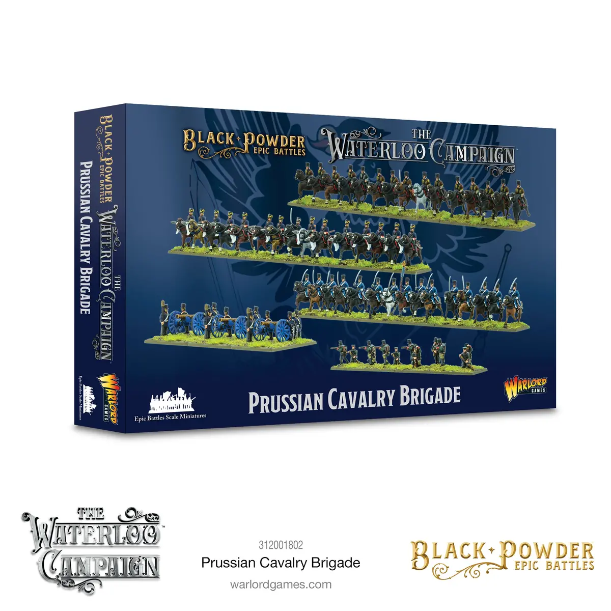 Black Powder Epic Battles - Waterloo: Prussian Cavalry Brigade 1