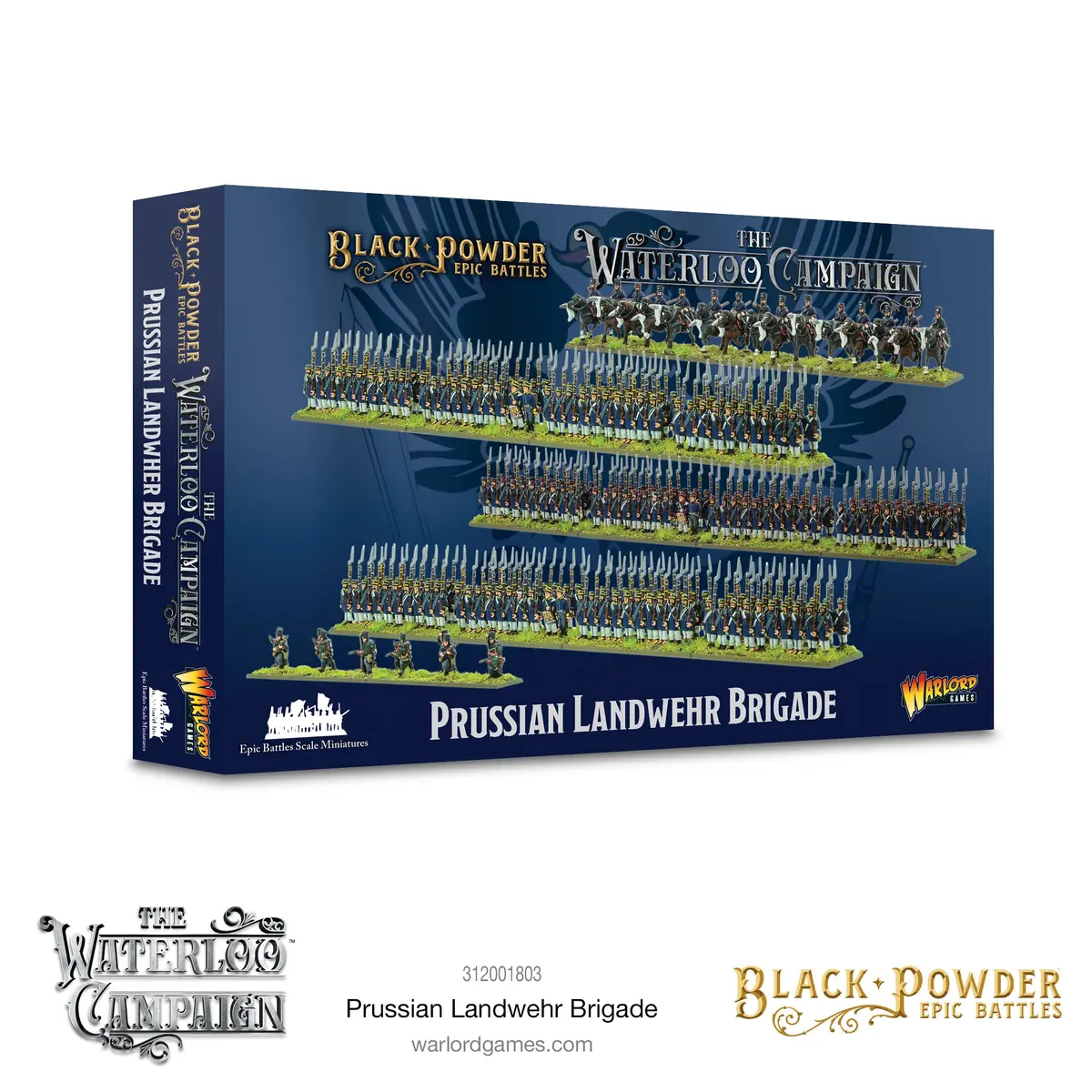 Black Powder Epic Battles - Waterloo: Prussian Landwehr Brigade 1
