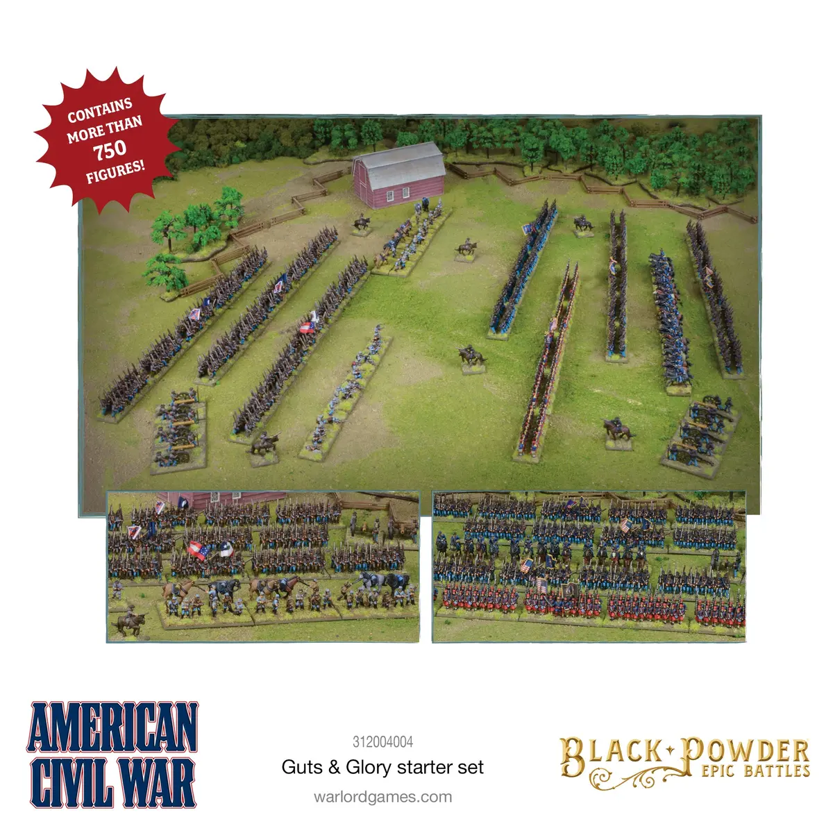 Black Powder Epic Battles - American Civil War Guts & Glory Starter Set 2