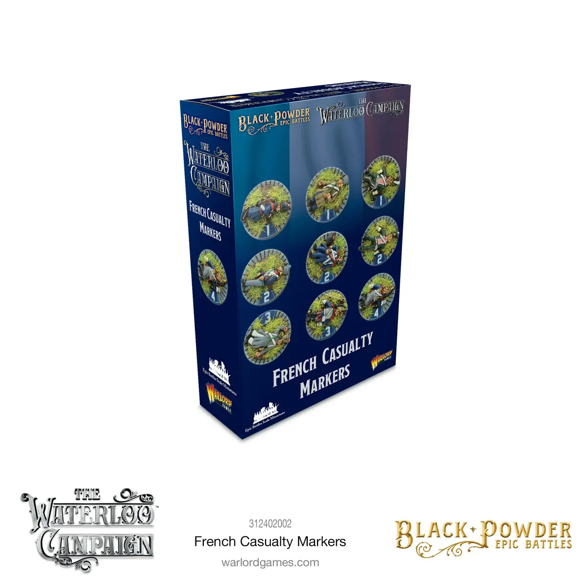 Black Powder Epic Battles: Napoleonic French Casualty Markers 2