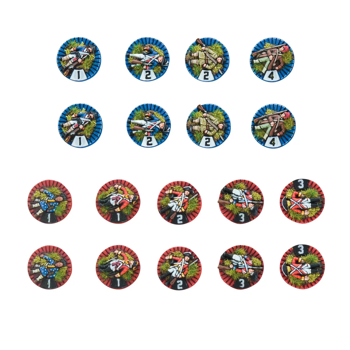 Black Powder Epic Battles: Revolution! - Casualty Markers 1