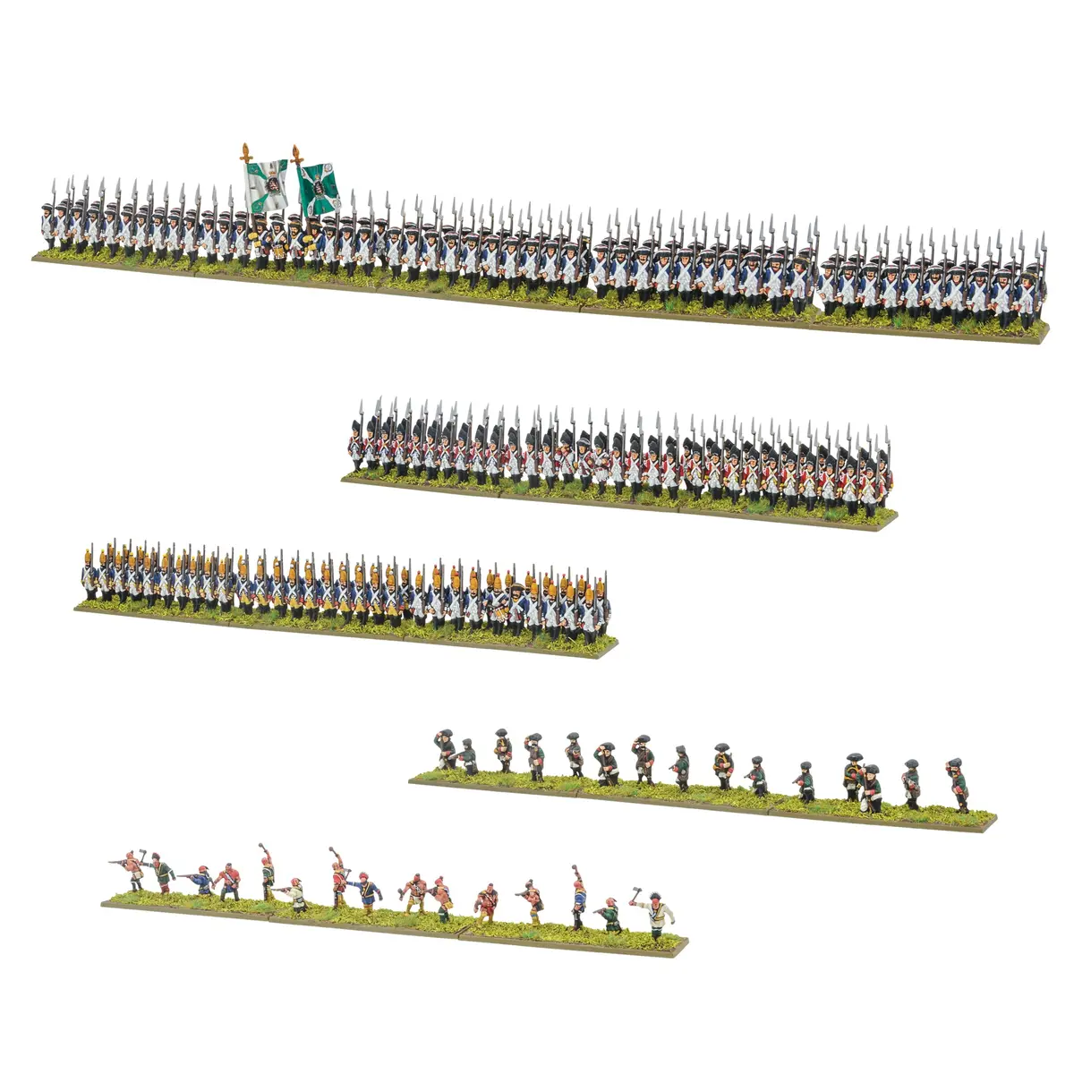 Black Powder Epic Battles: Revolution! - Hessians & Allies Brigade 1