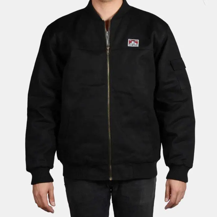 Bomber Jacket, Black 1