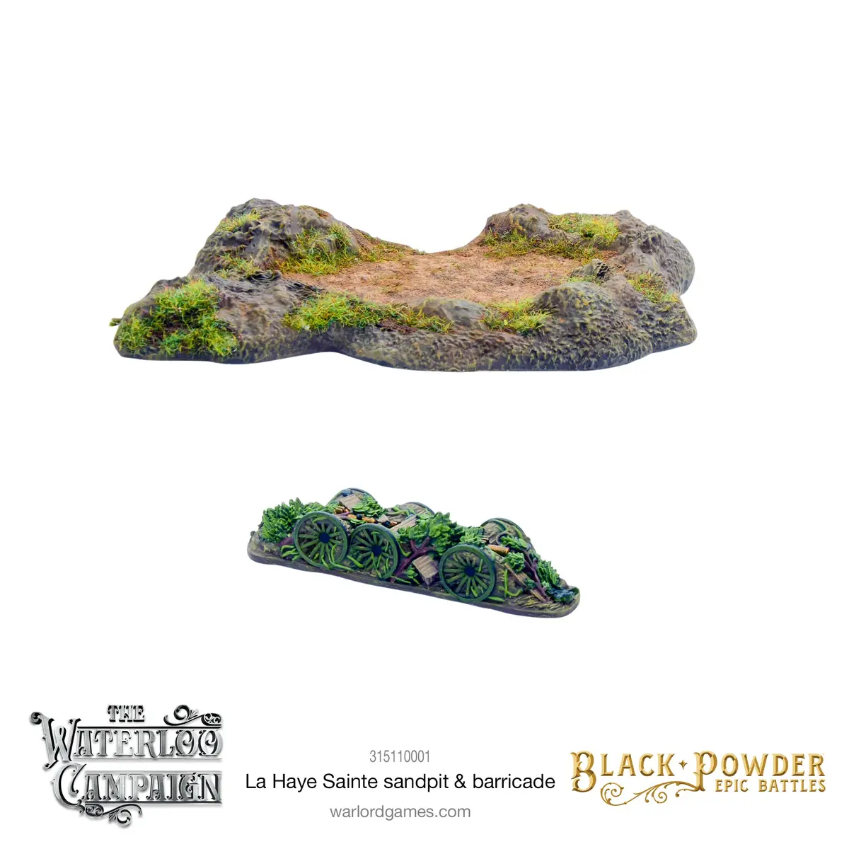 Black Powder Epic Battles: Waterloo - La Haye Sainte Sandpit & Barricade 1