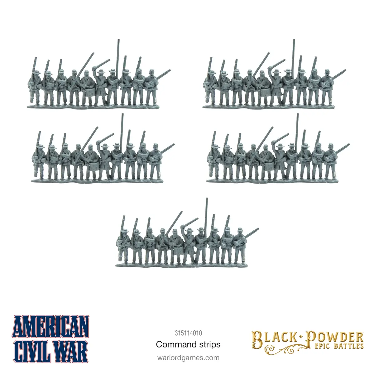 Epic Battles: American Civil War Command Strips 1