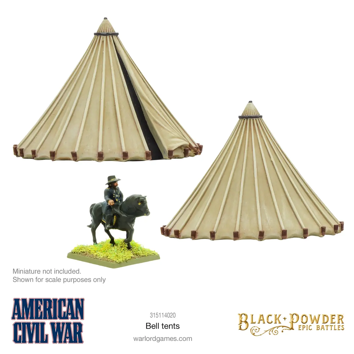 Black Powder Epic Battles: Acw Bell Tents 1