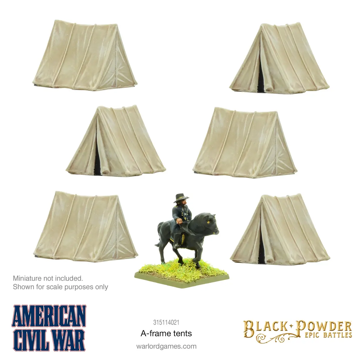 Black Powder Epic Battles: Acw A-Frame Tents 1