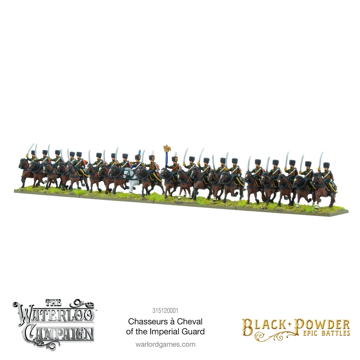 Black Powder Epic Battles: Waterloo - French Chasseurs À Cheval Of The Imperial Guard 1