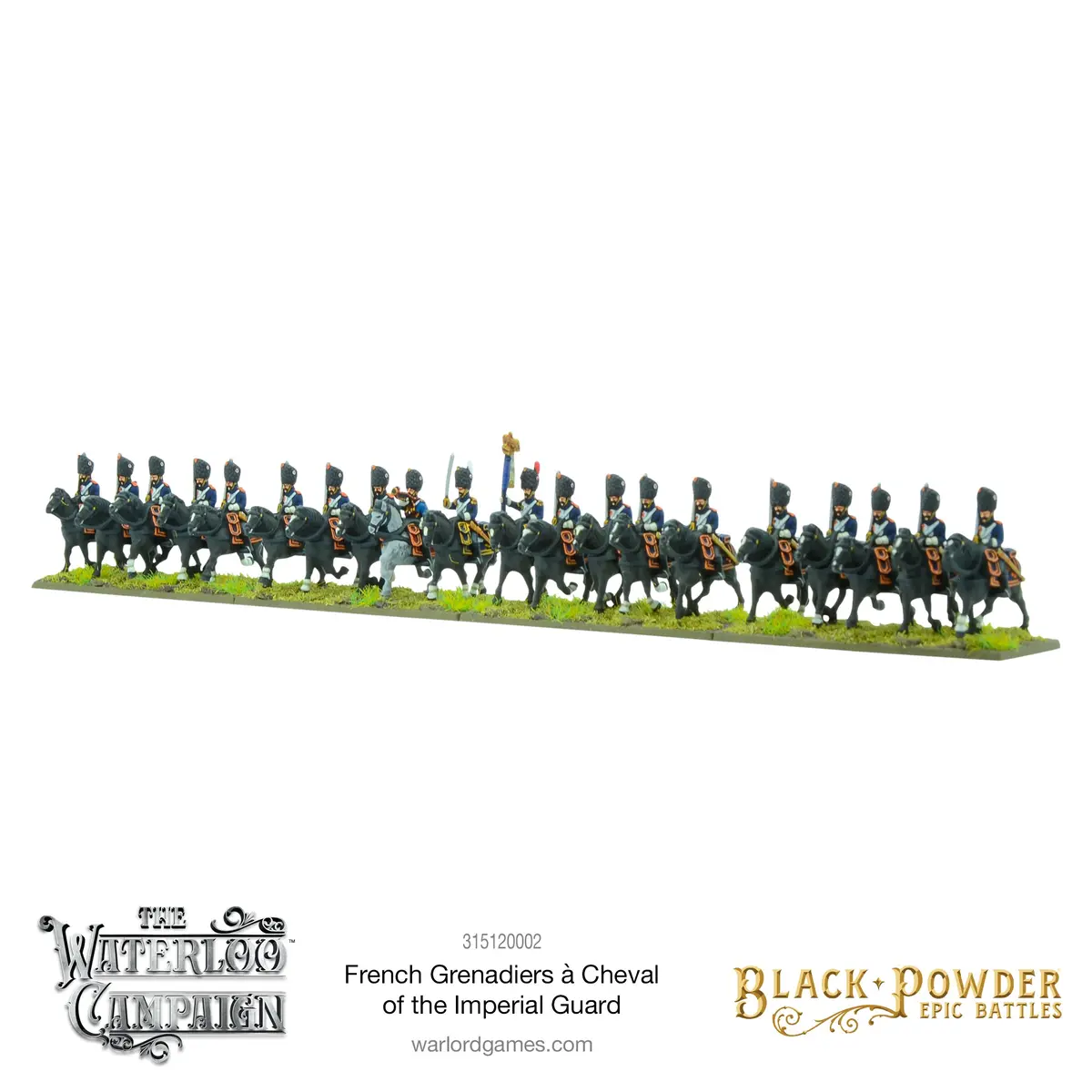 Black Powder Epic Battles: Waterloo - French Grenadiers À Cheval Of The Imperial Guard 1