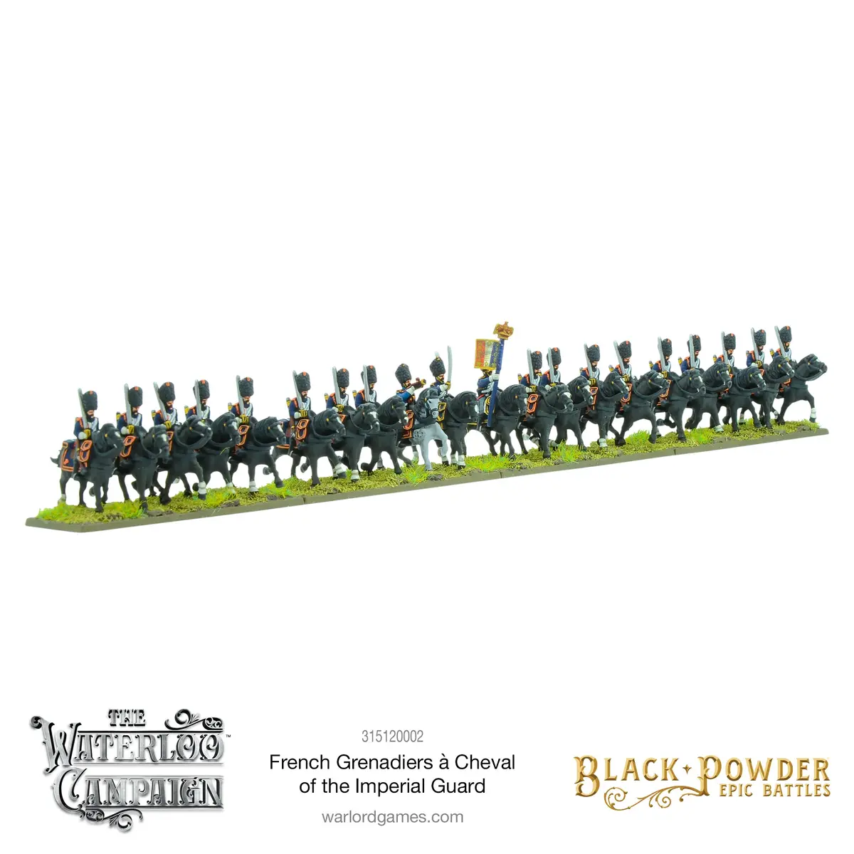 Black Powder Epic Battles: Waterloo - French Grenadiers À Cheval Of The Imperial Guard 2