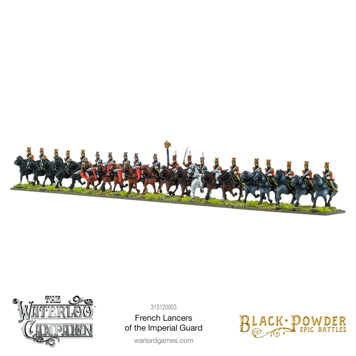 Black Powder Epic Battles: Waterloo - French Lancers Of The Imperial Guard 1