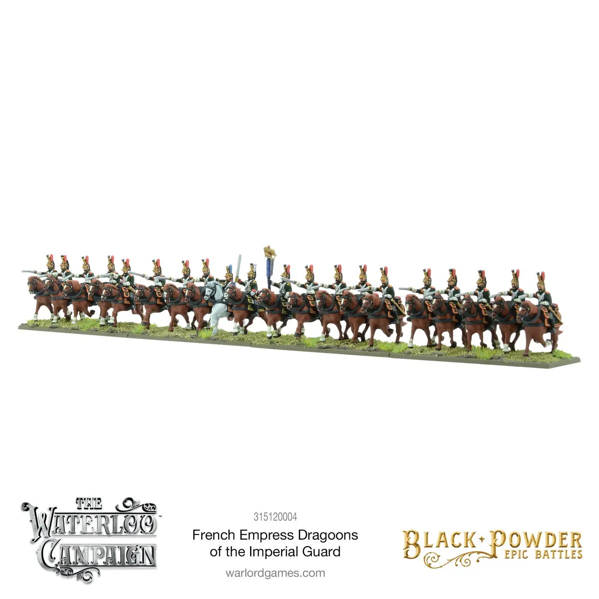 Black Powder Epic Battles: Waterloo - French Empress Dragoons Of The Imperial Guard 1
