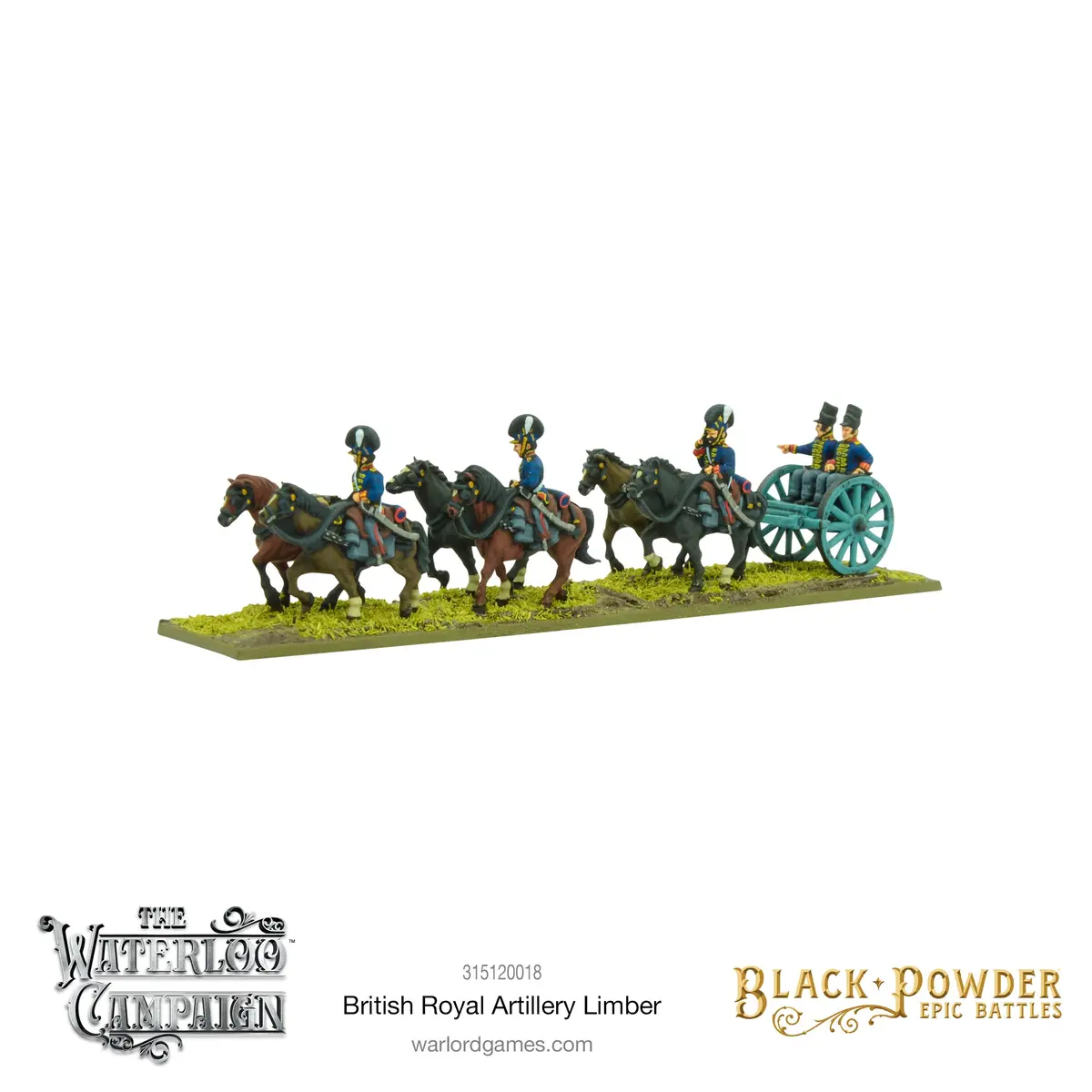Black Powder Epic Battles: Napoleonic British Royal Artillery Limber 1