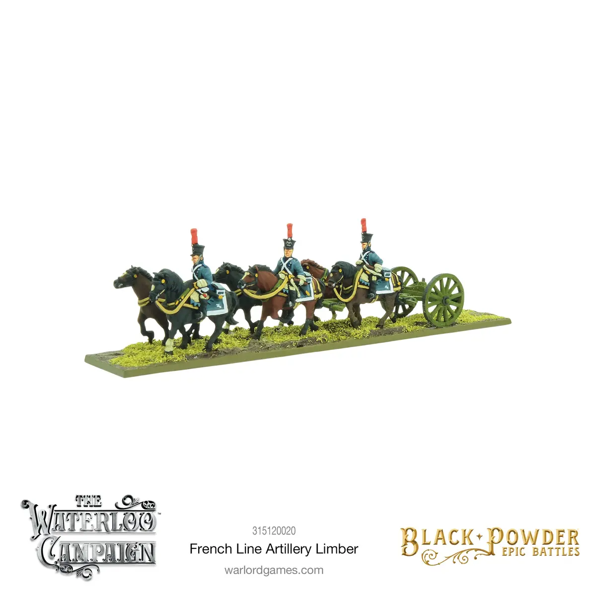Black Powder Epic Battles: Napoleonic French Line Artillery Limber 1
