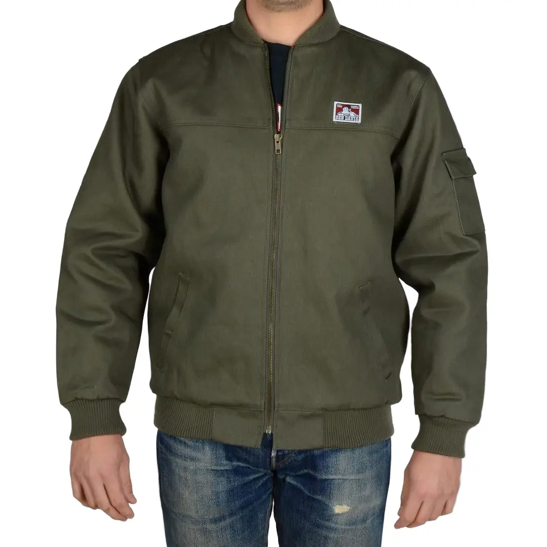 Bomber Jacket, Olive 1