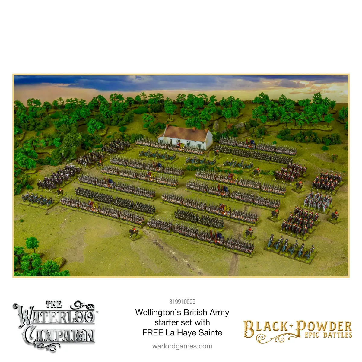 Black Powder Epic Battles: Waterloo British Starter Army Special Offer 2