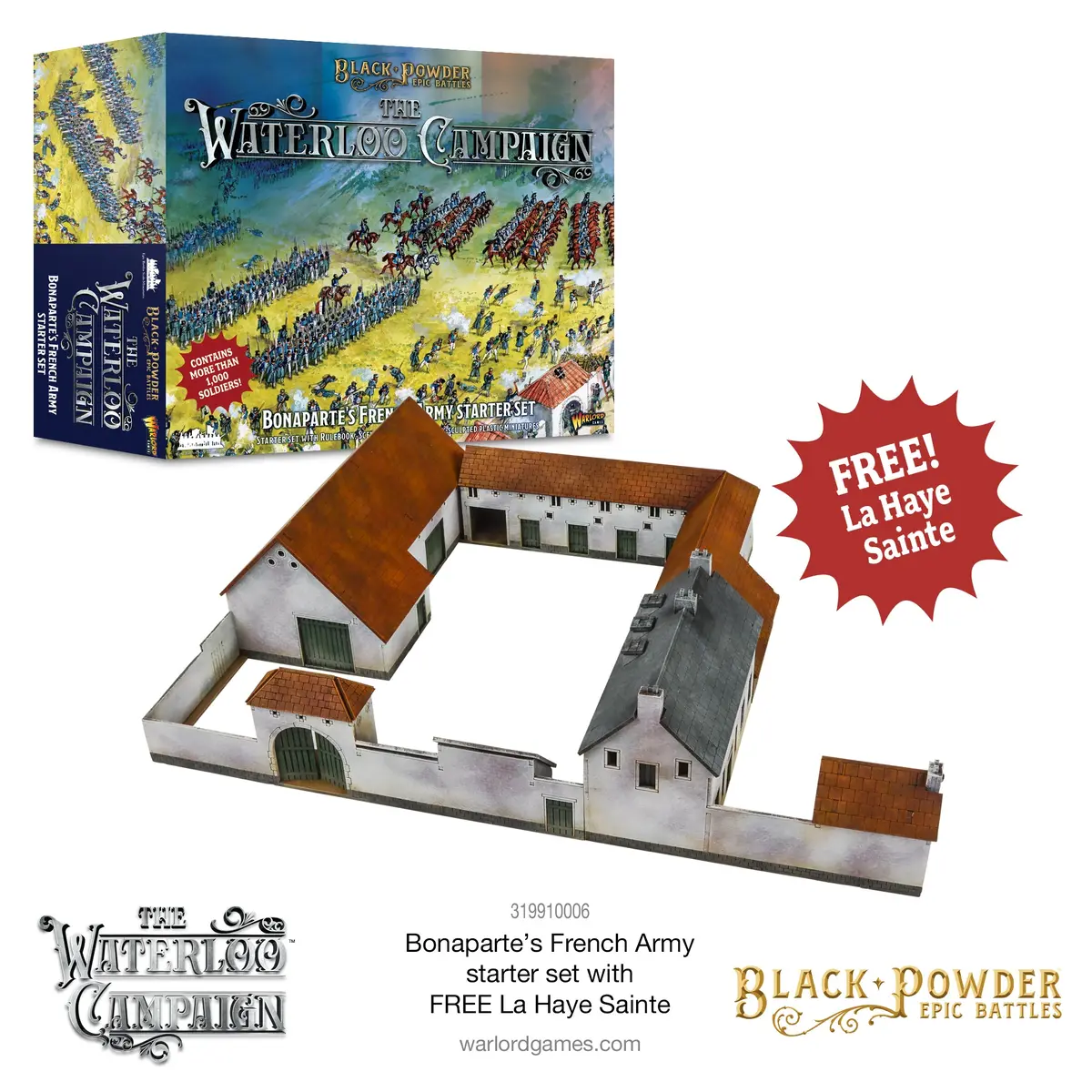 Black Powder Epic Battles: Waterloo French Starter Army Special Offer 1