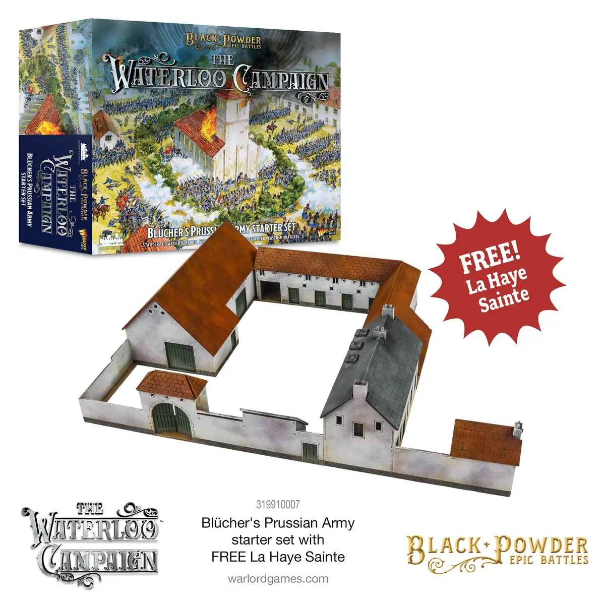 Black Powder Epic Battles: Waterloo Prussian Starter Army Special Offer 1