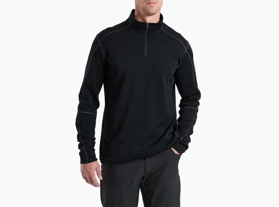 Invigoratr 1/4 Zip- Raven 1