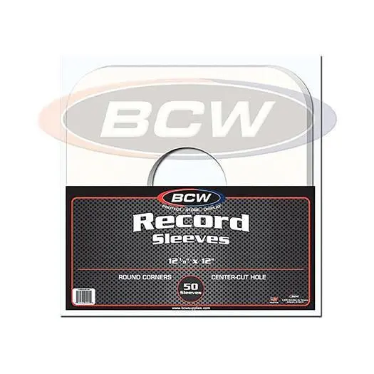33 Rpm Record Paper Sleeves (50/Pack) 1