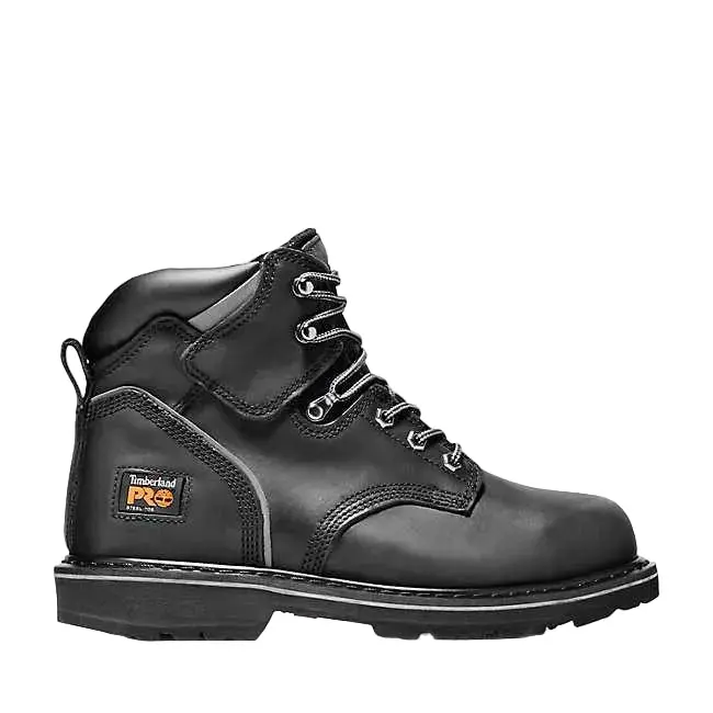 Men's Pit Boss 6" Steel Toe Work Boot - Black 1