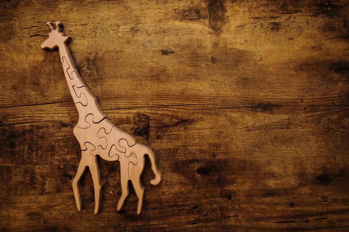 Double-Sided Giraffe Puzzle 1