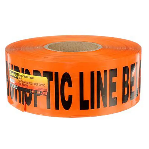 Scotch® 300 Series Various Hazard Non-Detectable Underground Barricade Tapes 4