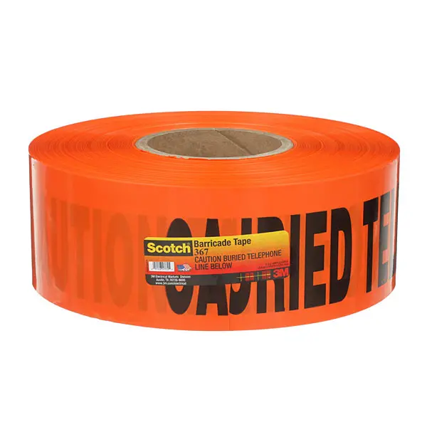 Scotch® 300 Series Various Hazard Non-Detectable Underground Barricade Tapes 6