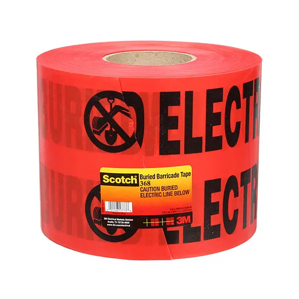 Scotch® 300 Series Various Hazard Non-Detectable Underground Barricade Tapes 7