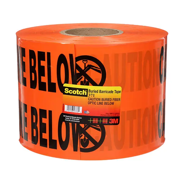 Scotch® 300 Series Non-Detectable Underground Hazard Barricade Tape - Image 7