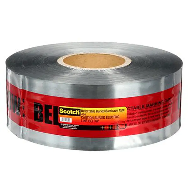 Scotch® 400 Series Detectable Buried Underground Barricade Tapes 2