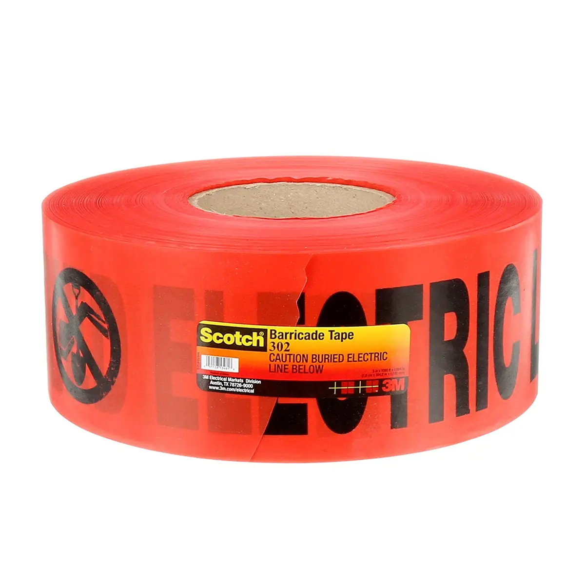 Scotch® 300 Series Various Hazard Non-Detectable Underground Barricade Tapes 2