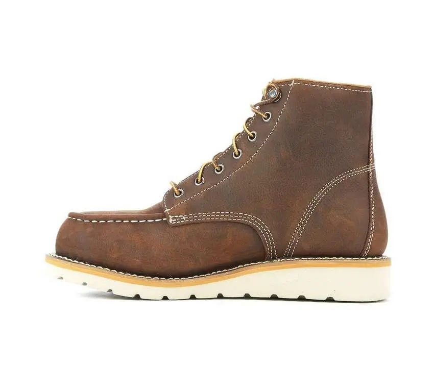 Men's Waterproof 6" Steel Toe Wedge Boot 4