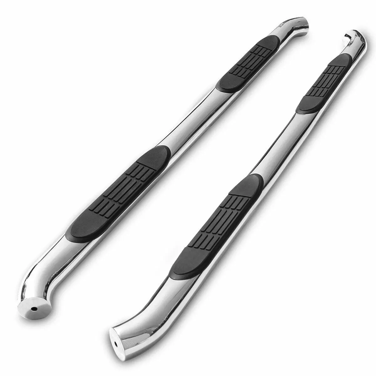 3” Round Tubular Side Step (Sbki-357-71-05S) Fits Kia Sportage 2011-2016 1