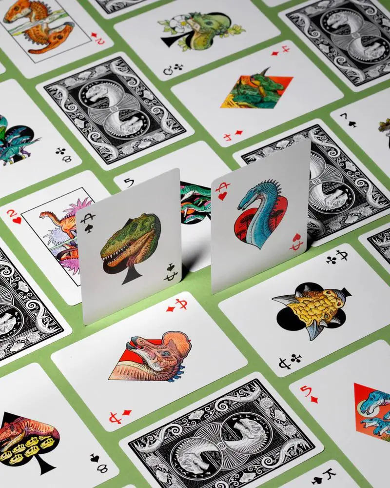 Dinosaur Playing Cards 1