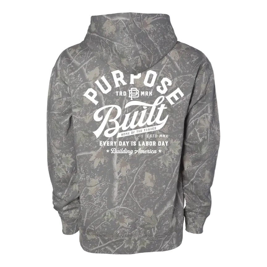 Script Hoodie, Deadwood Camo 1