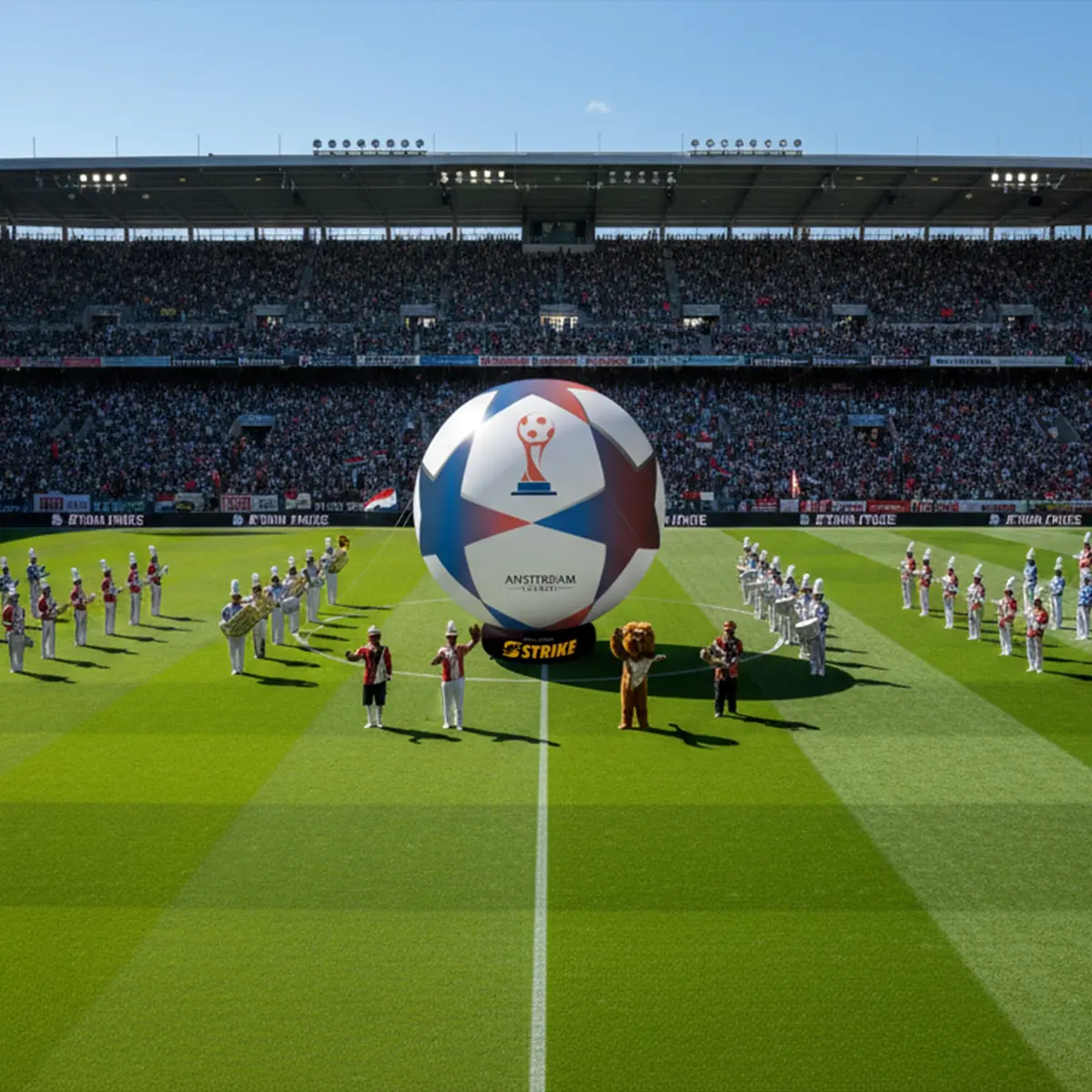 Custom Giant Inflatable Soccer Ball 6